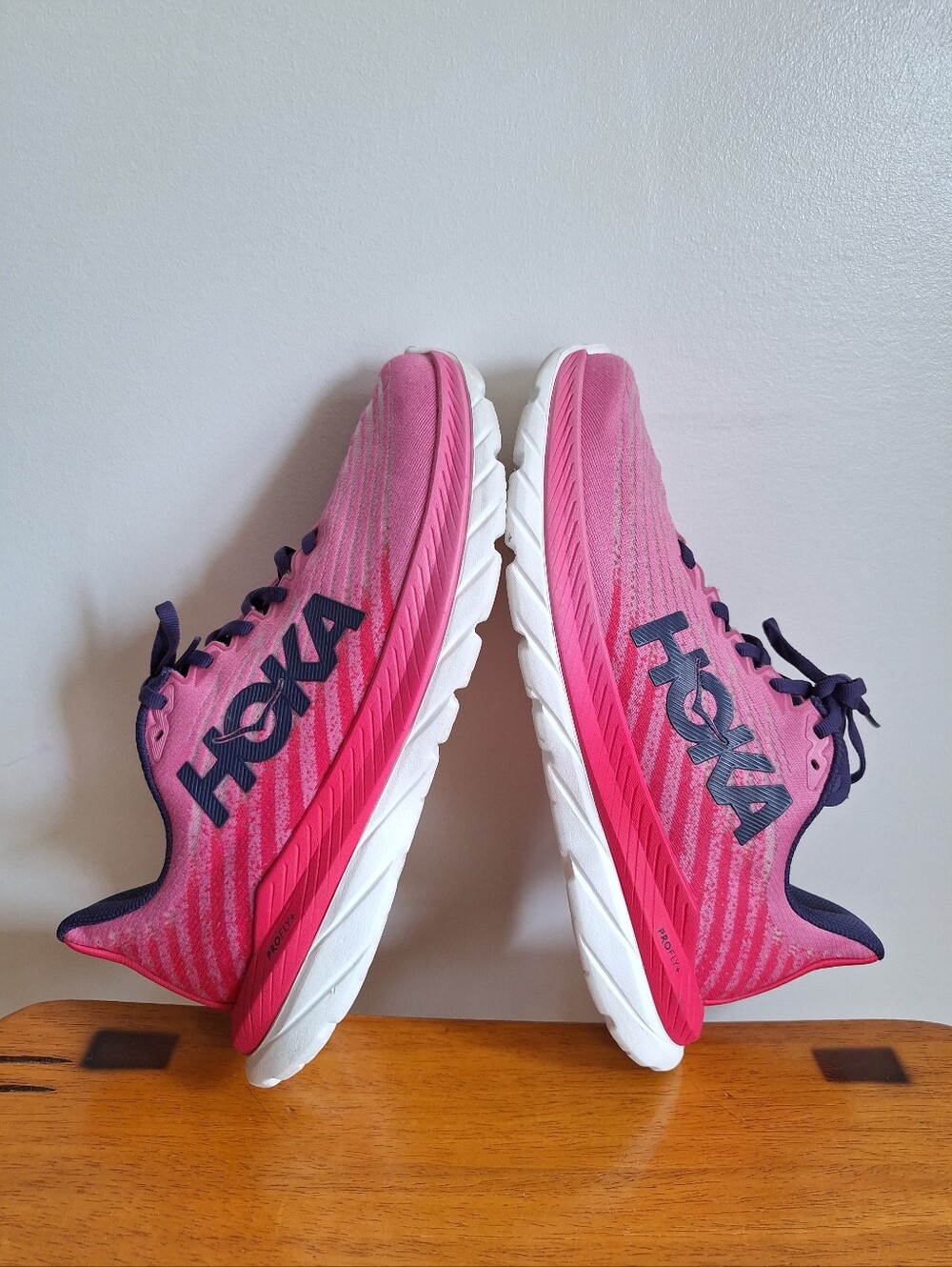 Hoka Mach 5 Women's way Raspberry / Summer Song Size 9.5B - Picture 7 of 13